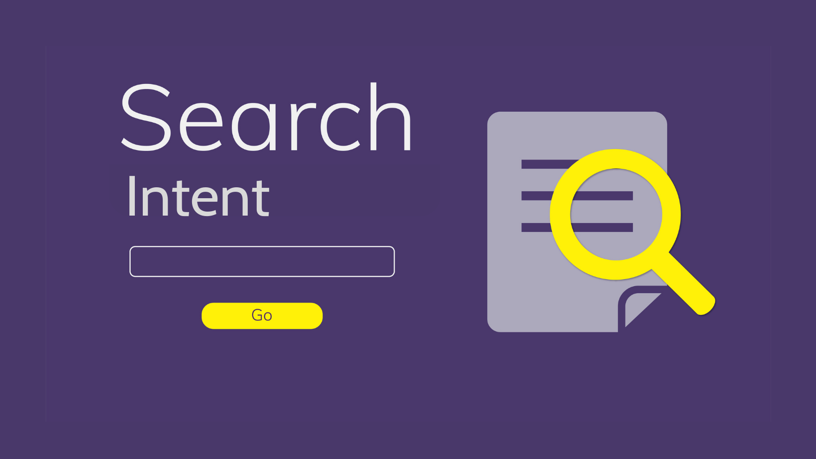 what is search intent