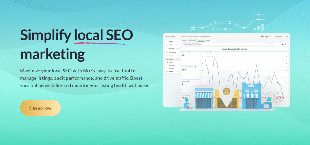 Moz Local platform for simplifying local SEO
