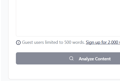 analyze written content